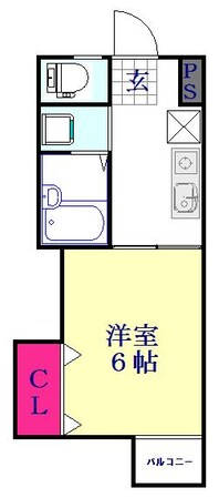 清和ハイムの物件間取画像